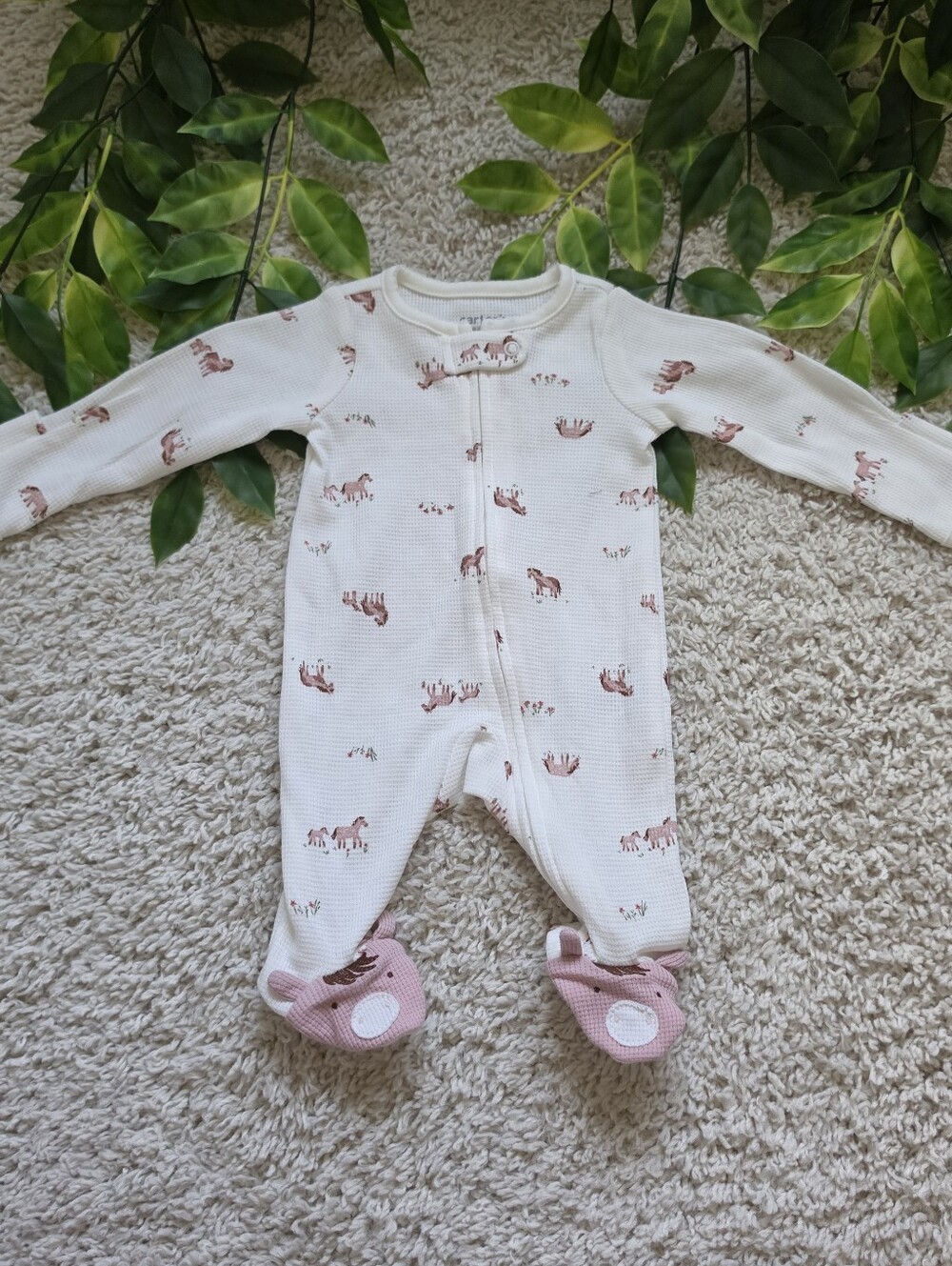 Carter's Baby Girl Horse Sleeper (Newborn)